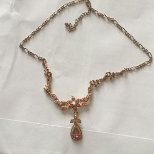 Pink Jewel Necklace